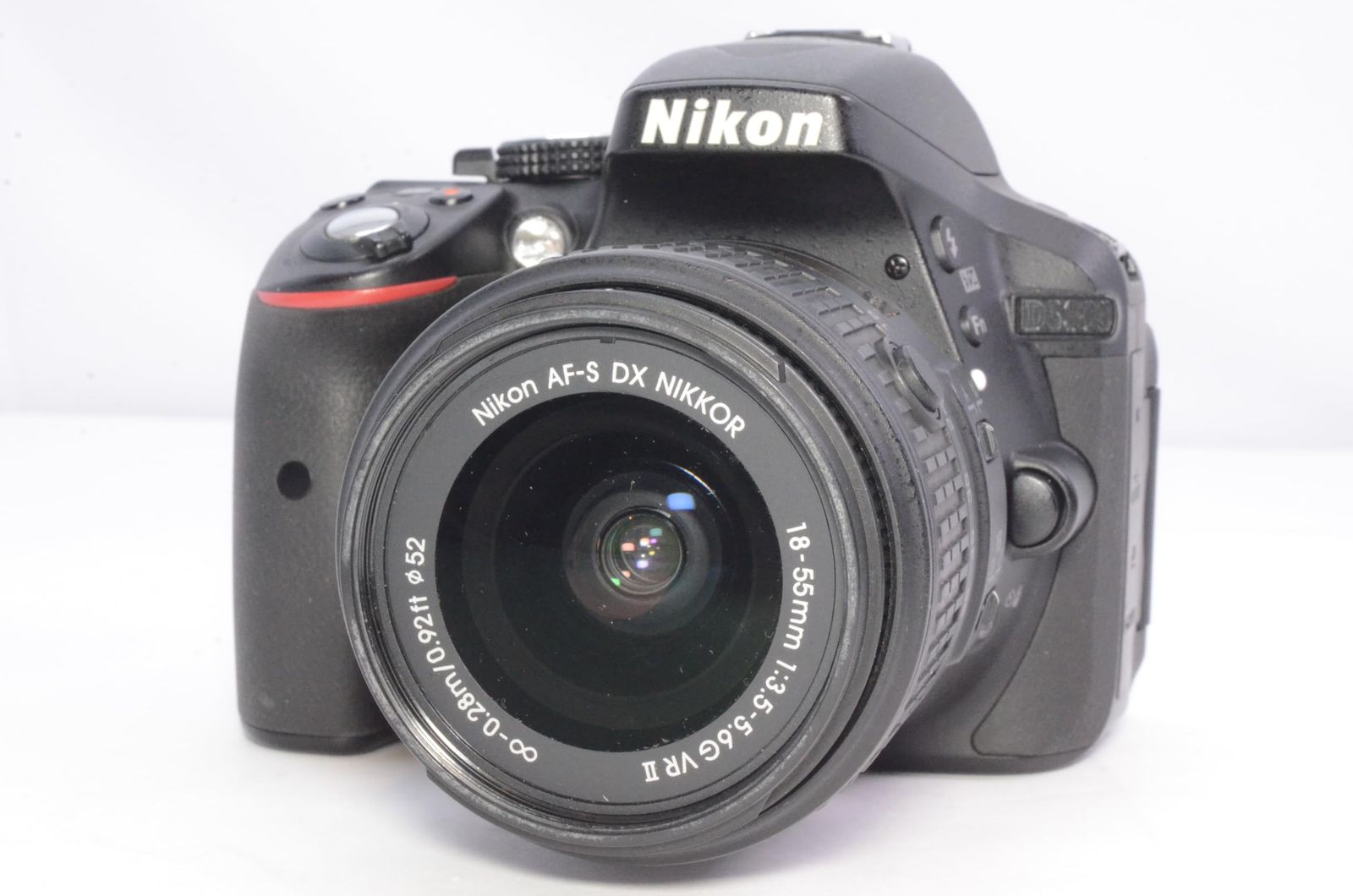 元箱 64 GBのSDカード付き Nikon ニコン D 5300 18 55 mm VR II レンズキット ブラック デジタル一眼レフカメラ