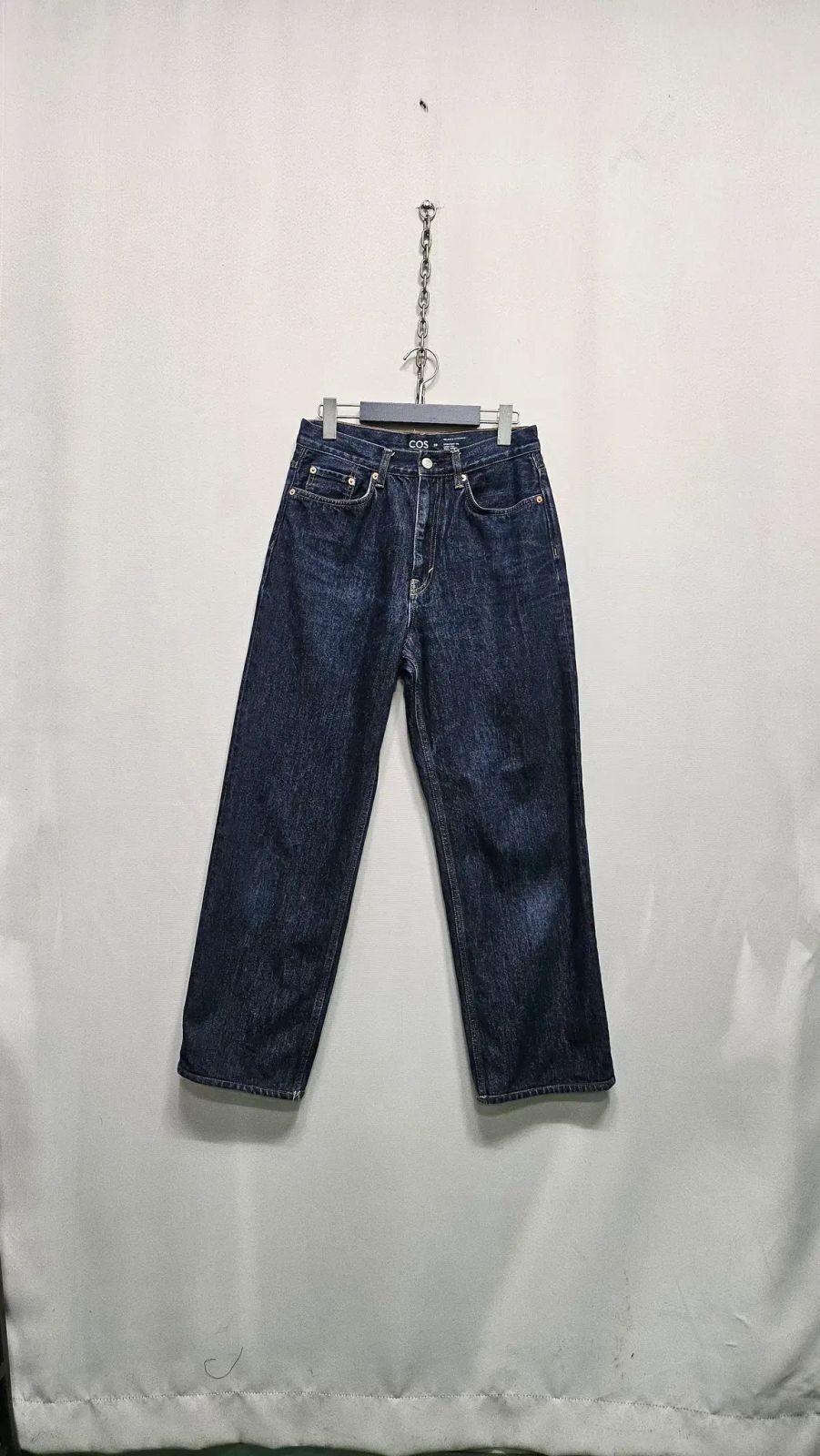 COS STRAIGHT leg インディゴデニムパンツ