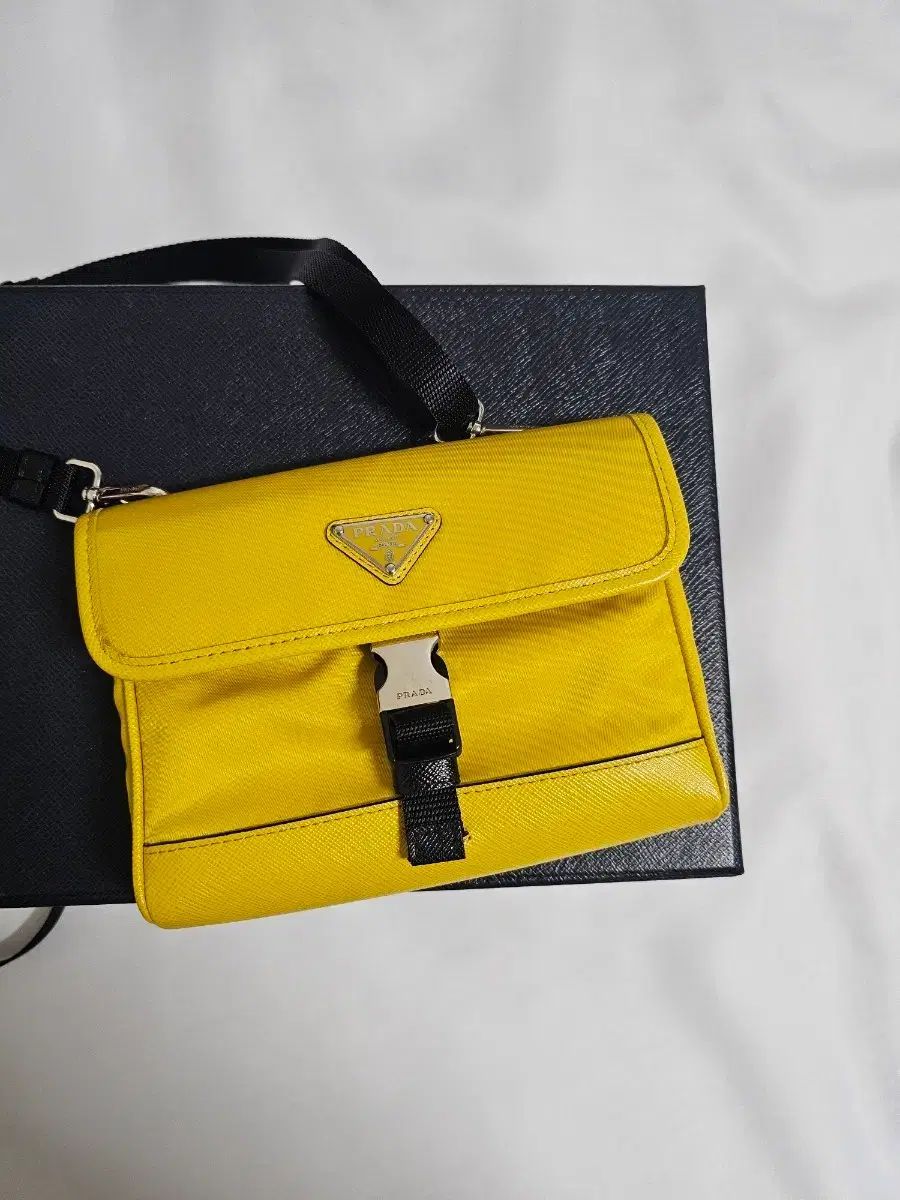 収納用 PRADA プラダ ナイロン ミニクロスバッグ