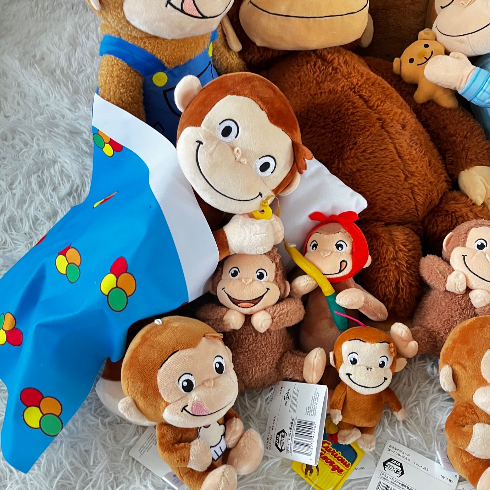 おさるのジョージ ぬいぐるみ 25点セット 大量まとめ売り マスコット