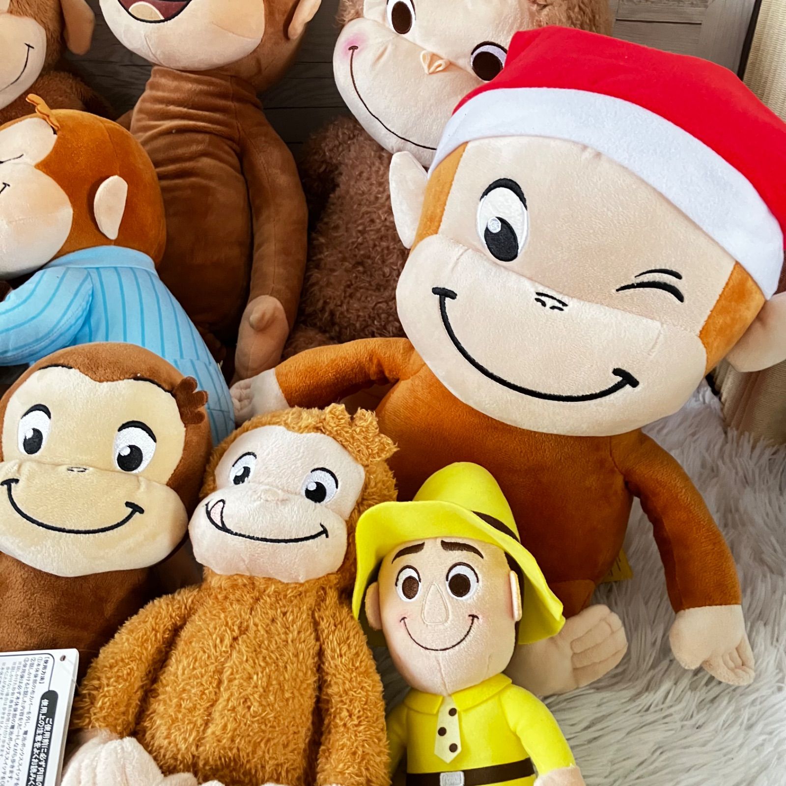 おさるのジョージ ぬいぐるみ 25点セット 大量まとめ売り マスコット