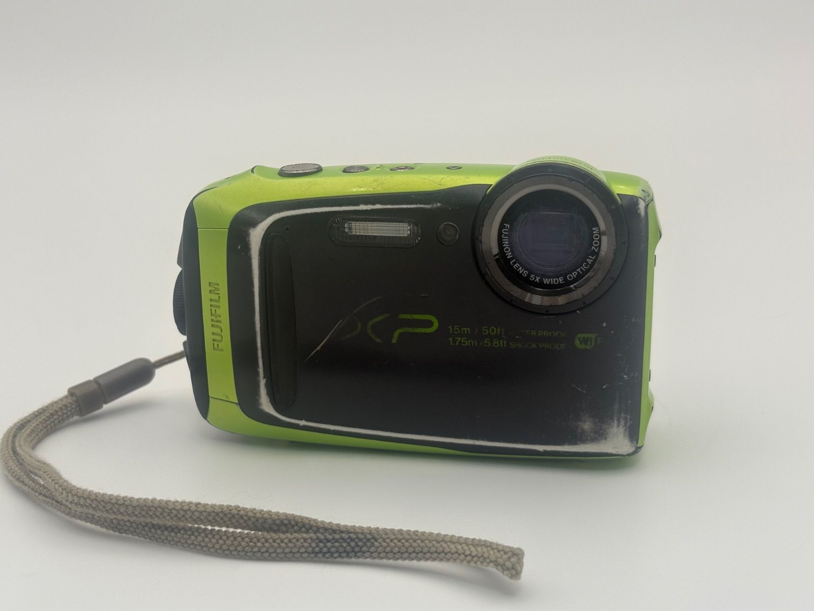 付属品完備 FinePix X 90 ライム