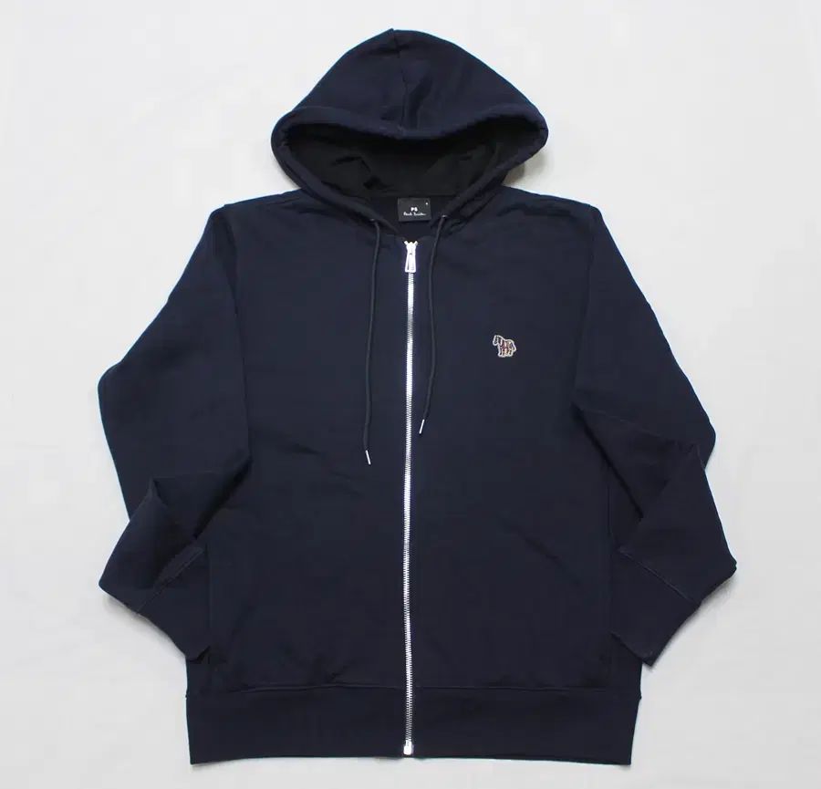 ポール スミス メンズ M ゼブラ ワッペン フードジップアップ 多少使用|J 4