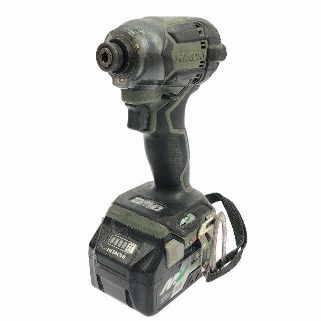 品 HiKOKI ハイコーキ 36 V コードレスインパクトドライバ WH DC バッテリー 充電器付き119934