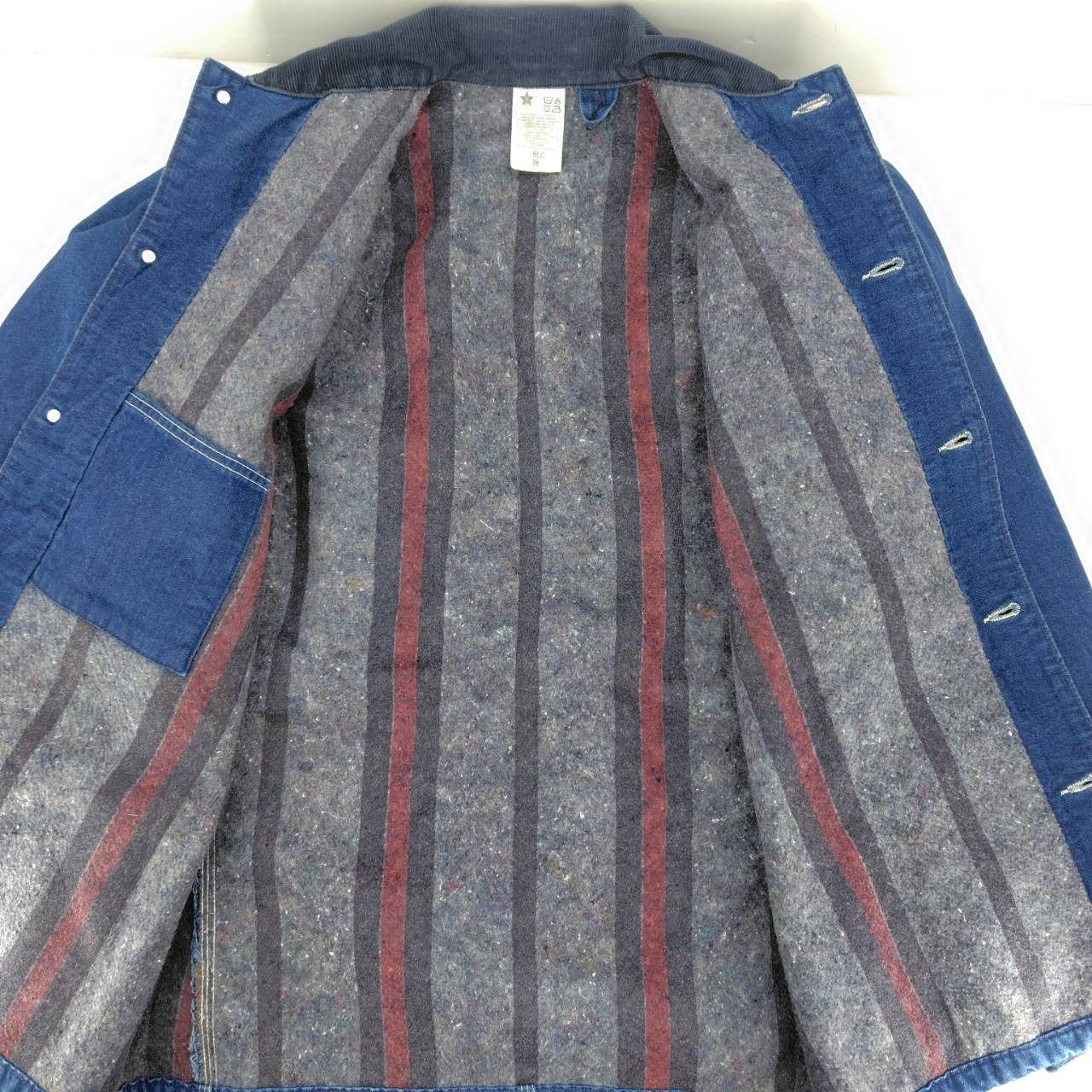 M*送様 Carhartt デニムカバーオール 05w17514 カーハート Carhartt デニムカバーオール ブルー 38 節約