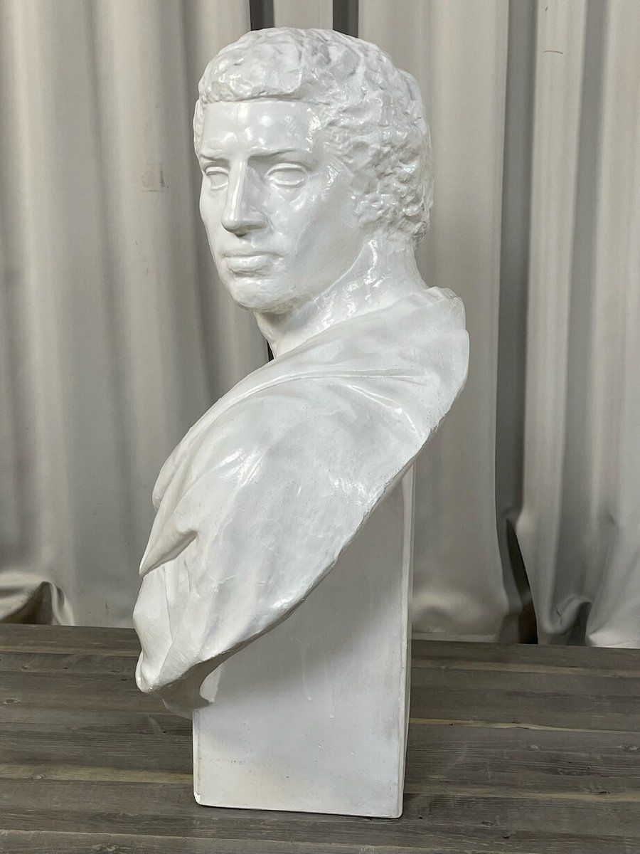 XD08 ブルータス 石膏像 胸像 美術 インテリア オブジェ デッサン