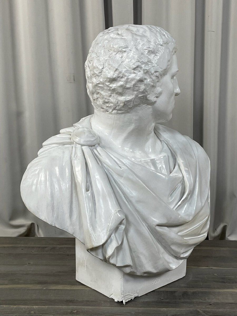 XD08 ブルータス 石膏像 胸像 美術 インテリア オブジェ デッサン