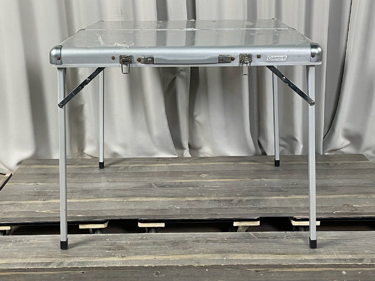 3153 コールマン Coleman 軽量 アルミ テーブル & ベンチ セット