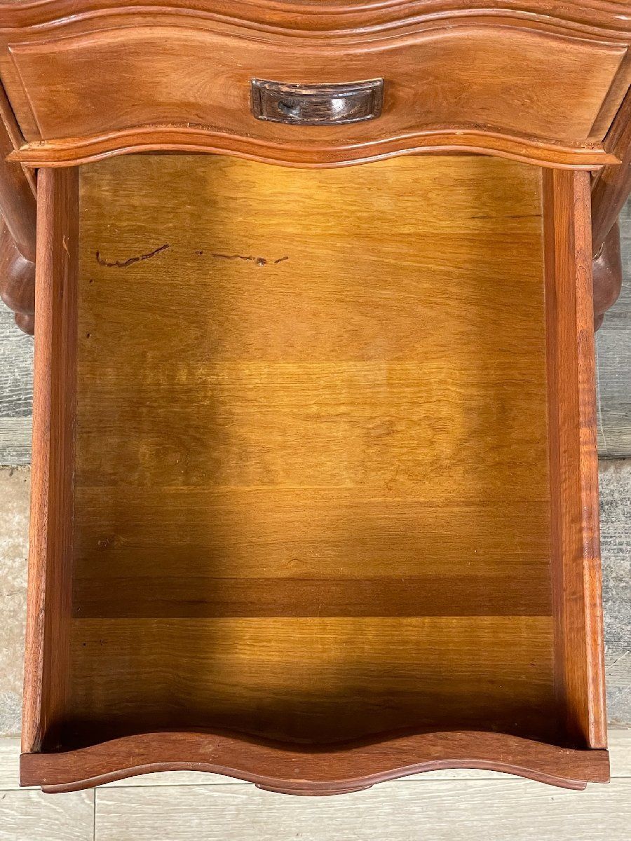 3223 唐木家具 花梨材 総無垢 チェスト / 電話台 クラシック