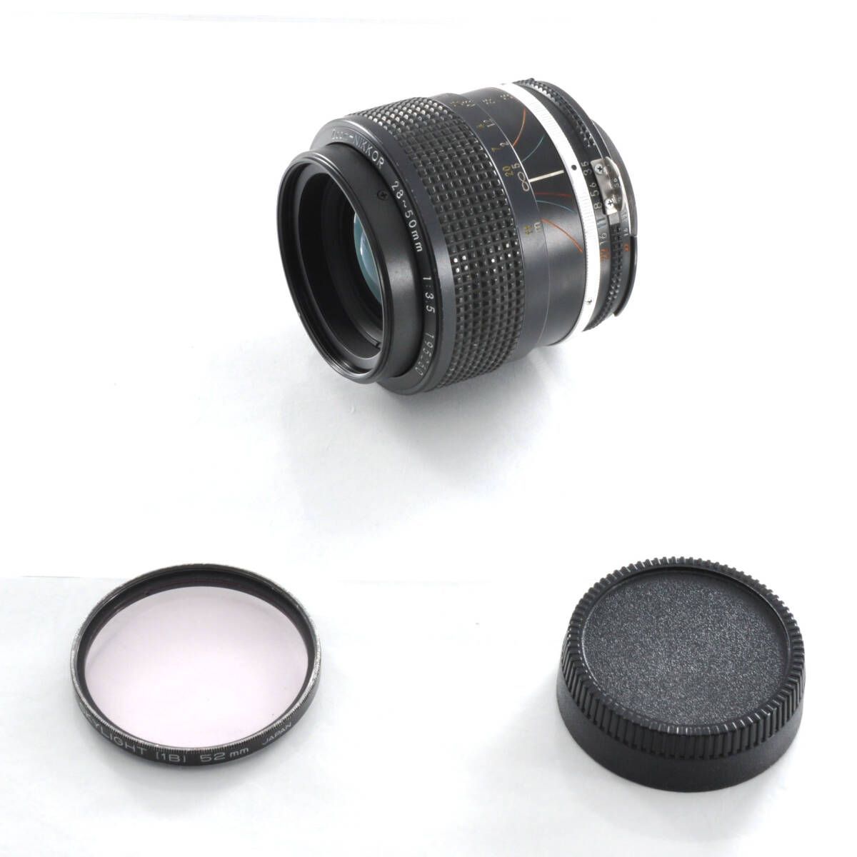 ニコン Nikon Ai s Zoom NIKKOR 28 50 mm F 3 5 広角標準ズームレンズ 動作良好 P 463 e