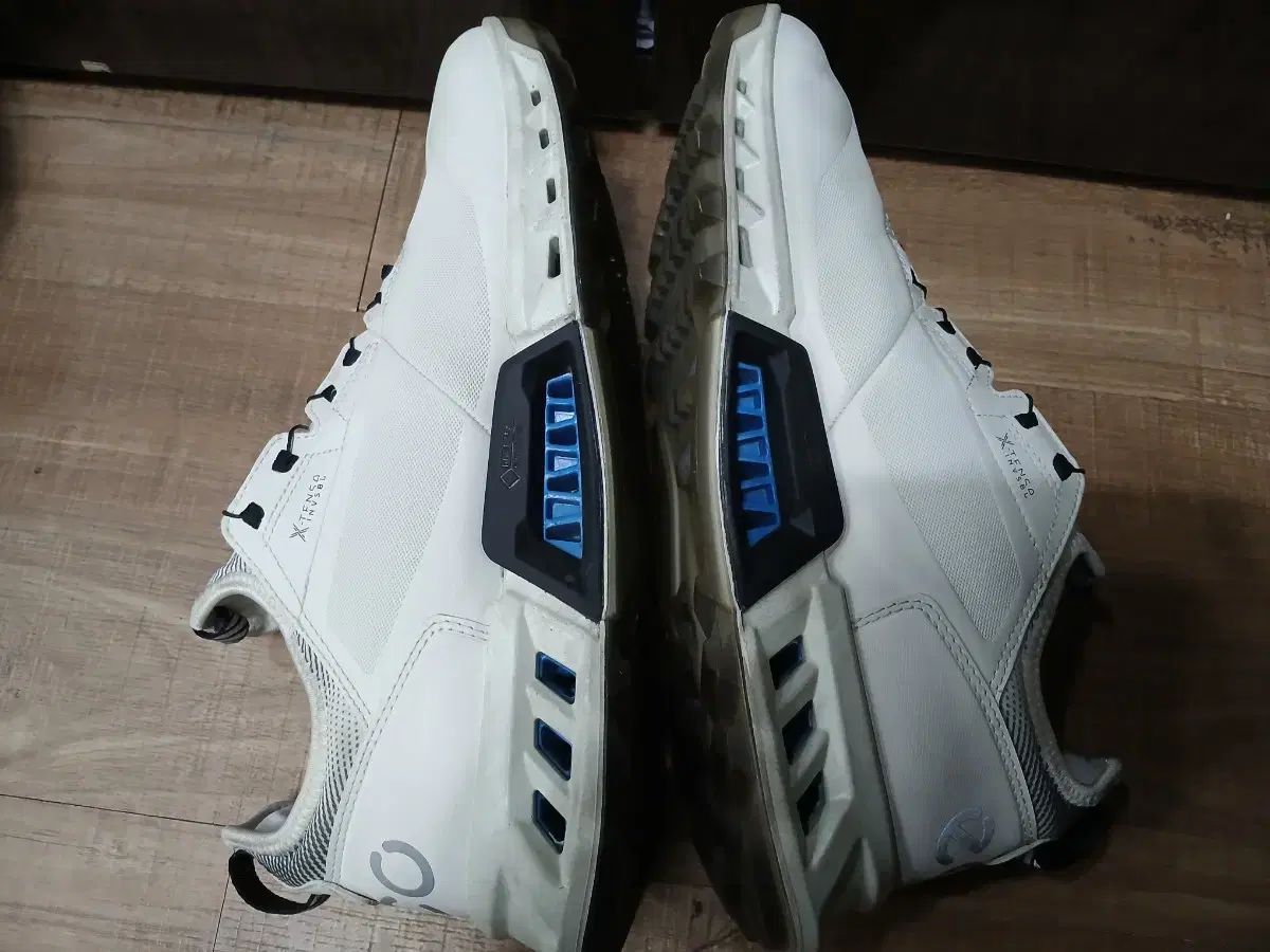 Ecco ゴルフシューズ 白 BOA システム 265mm - メルカリ