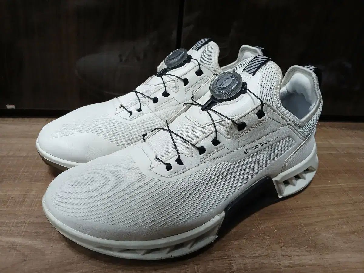 Ecco ゴルフシューズ 白 BOA システム 265mm - メルカリ