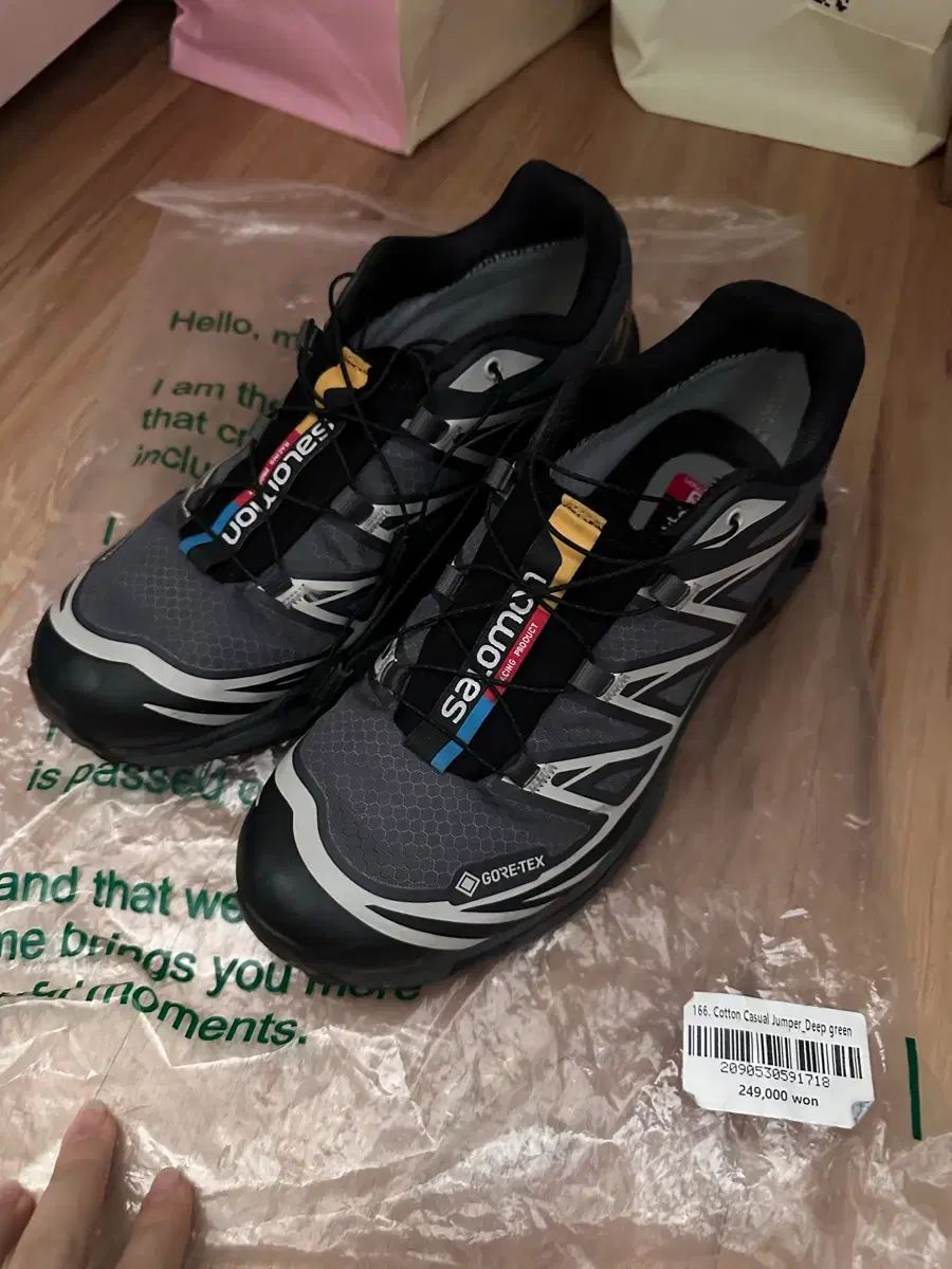 SALOMON サロモン xt-6 GORE-TEX ゴアテックス ブラックエボニー