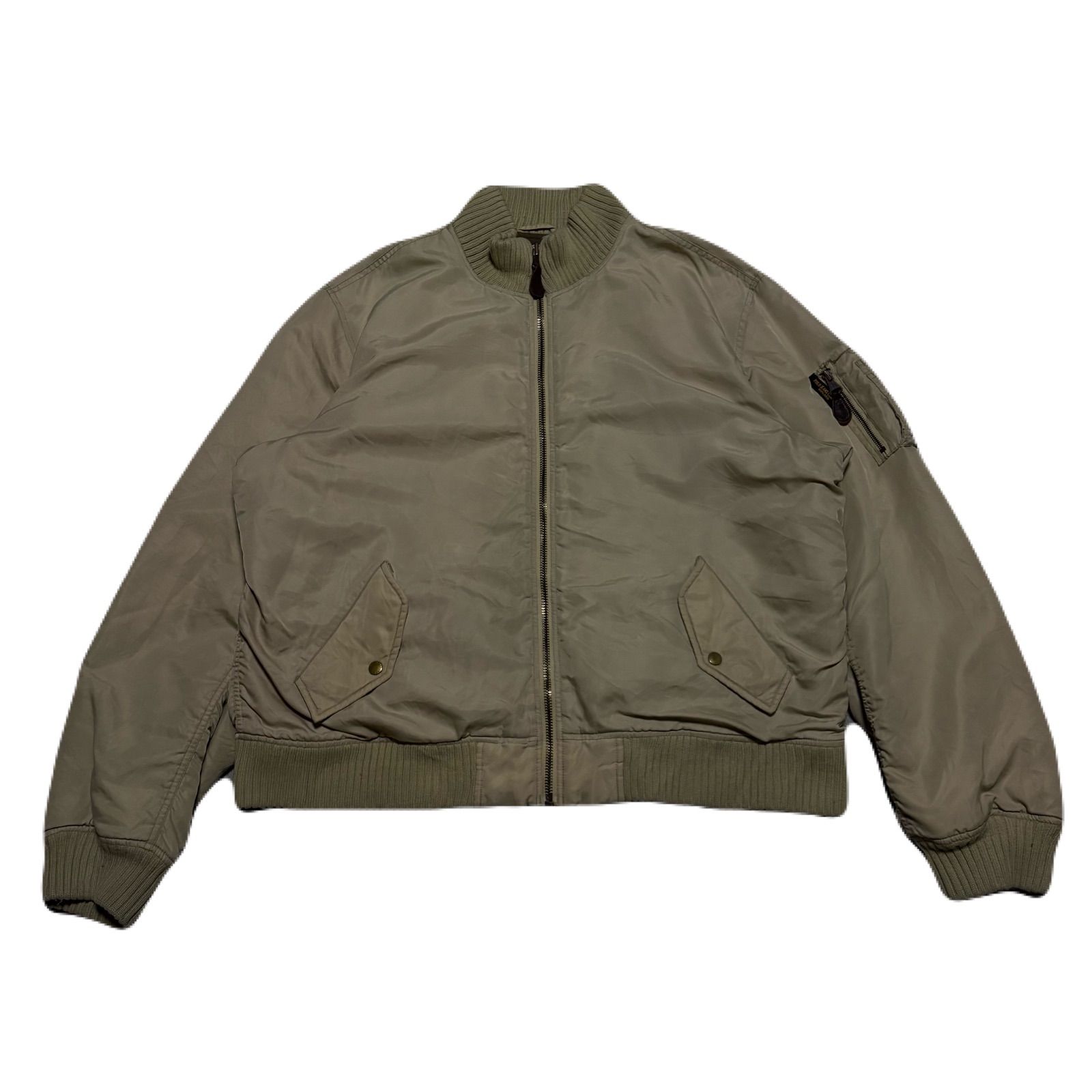 Polo Jeans Company MA-1フライトジャケット POLO JEANS COMPANY フライトジャケット MA-1 襟ファー短丈 - メルカリ