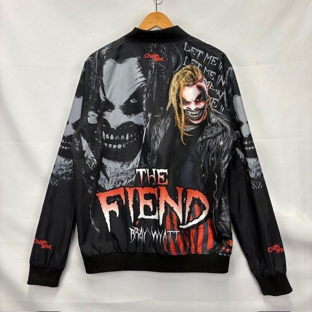 Chalk Line x WWE THE FIEND BRAY WYATT 2019 グラフィックプリント スタジャン サイズⅬ 11