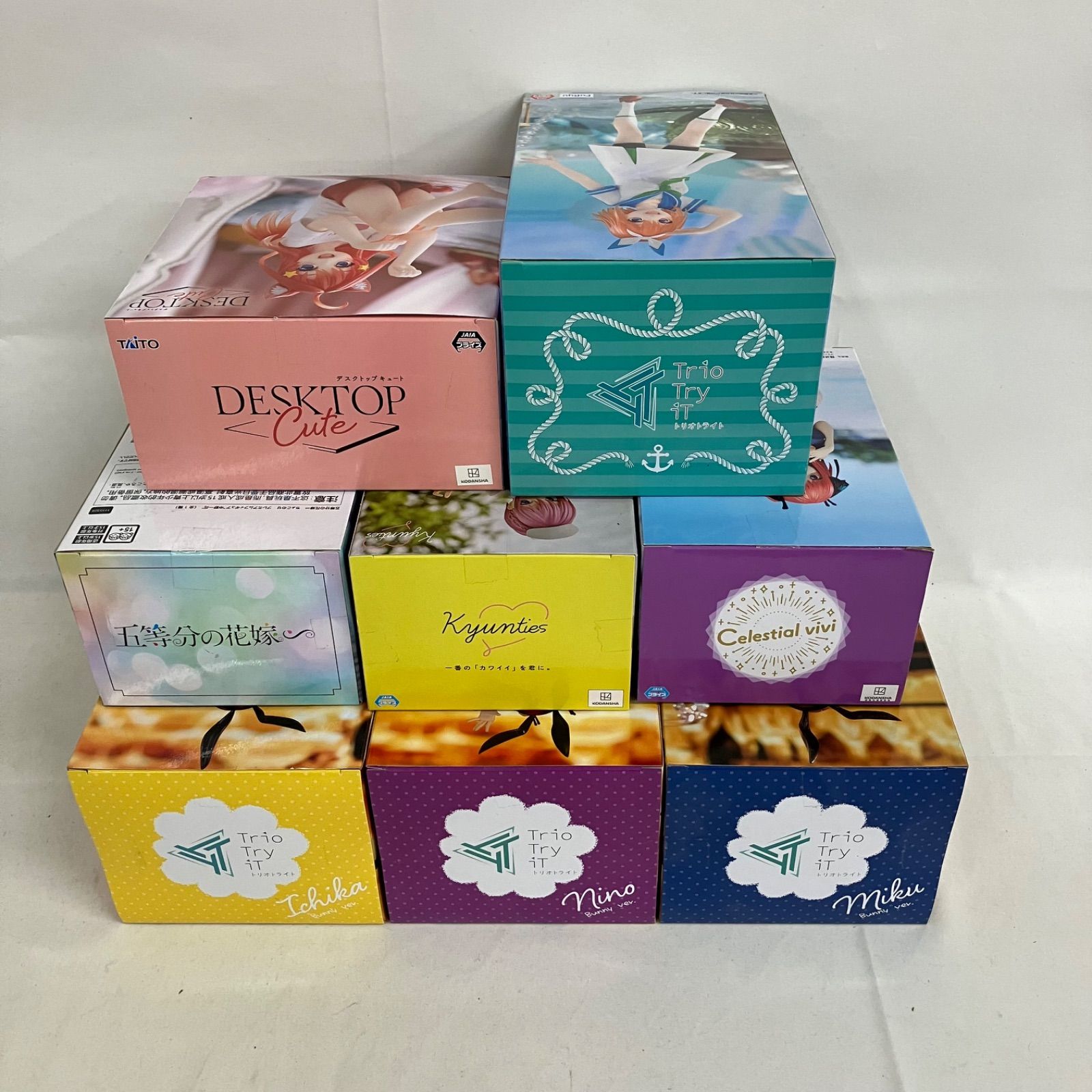 未開封 五等分の花嫁 Trio-Try-iT 他 フィギュア 8個セット SFQ366