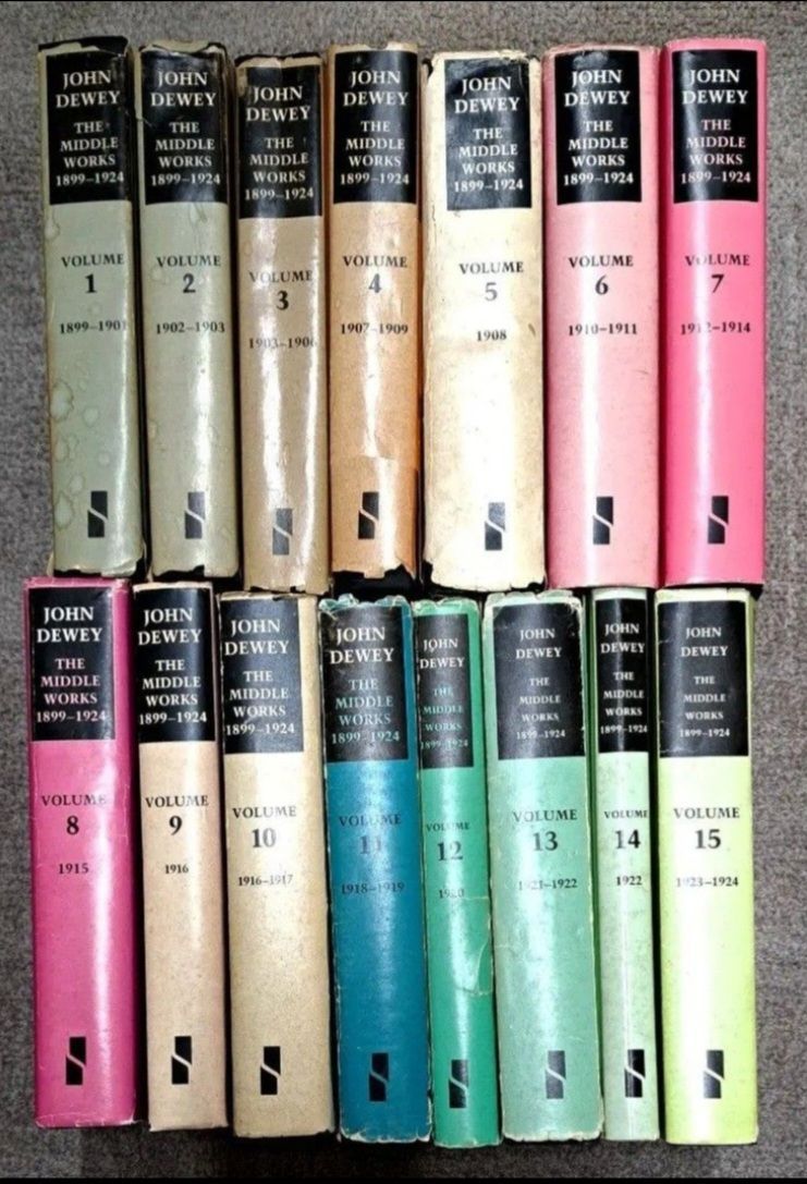 TheMiddleWorks 1899-1924ジョン デューイ全15巻 哲学