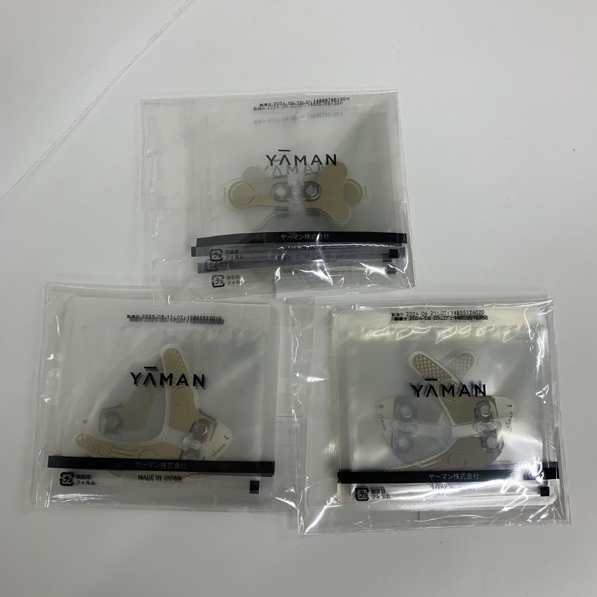 G1291 K YA-MAN ヤーマン ストレッチフィットシート 【目もと3セット