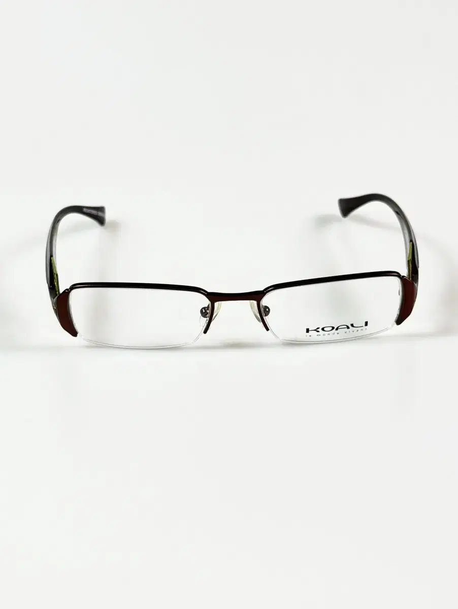 フランス製 KOALI by MOREL メタル ハーフリム Starship Square スタシ ヴィンテージ メガネ