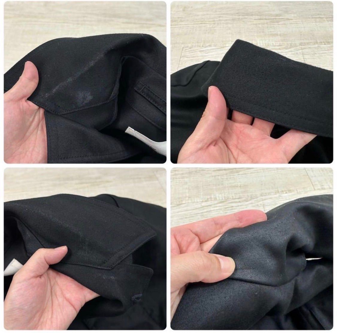 21aw 2020 OUTIL ウティ MANTEAU MIERY ブラック モールスキン コート