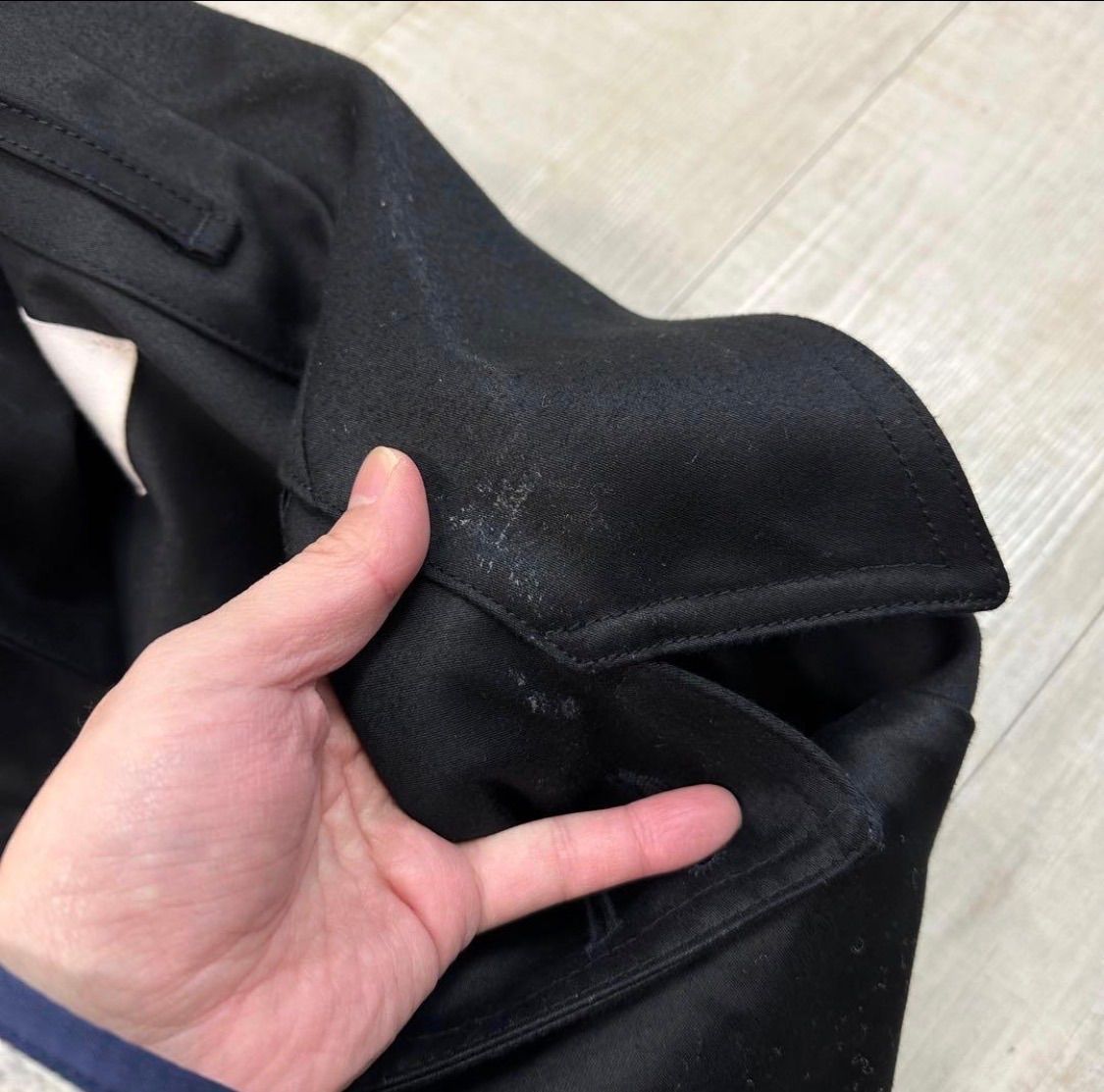 21aw 2020 OUTIL ウティ MANTEAU MIERY ブラック モールスキン コート 21aw 2020 OUTIL ウティ MANTEAU MIERY ブラック モールスキン コート