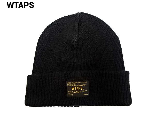 新品【WTAPS FGZ / BEANIE / ALNY 252MADT-HT02 BLACK ダブルタップス