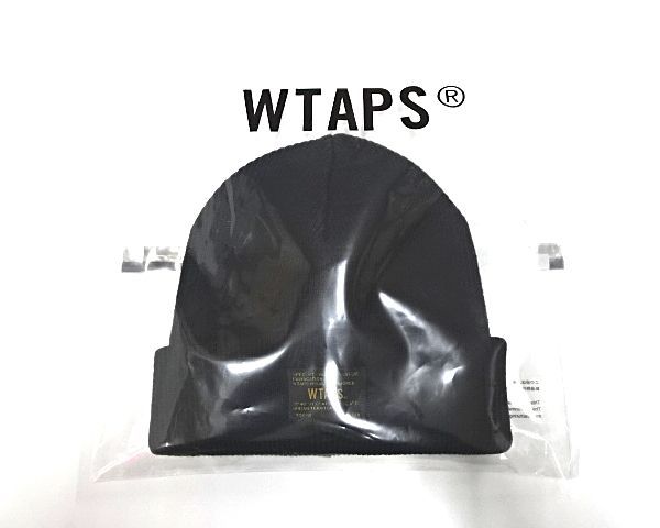 新品【WTAPS FGZ / BEANIE / ALNY 252MADT-HT02 BLACK ダブルタップス