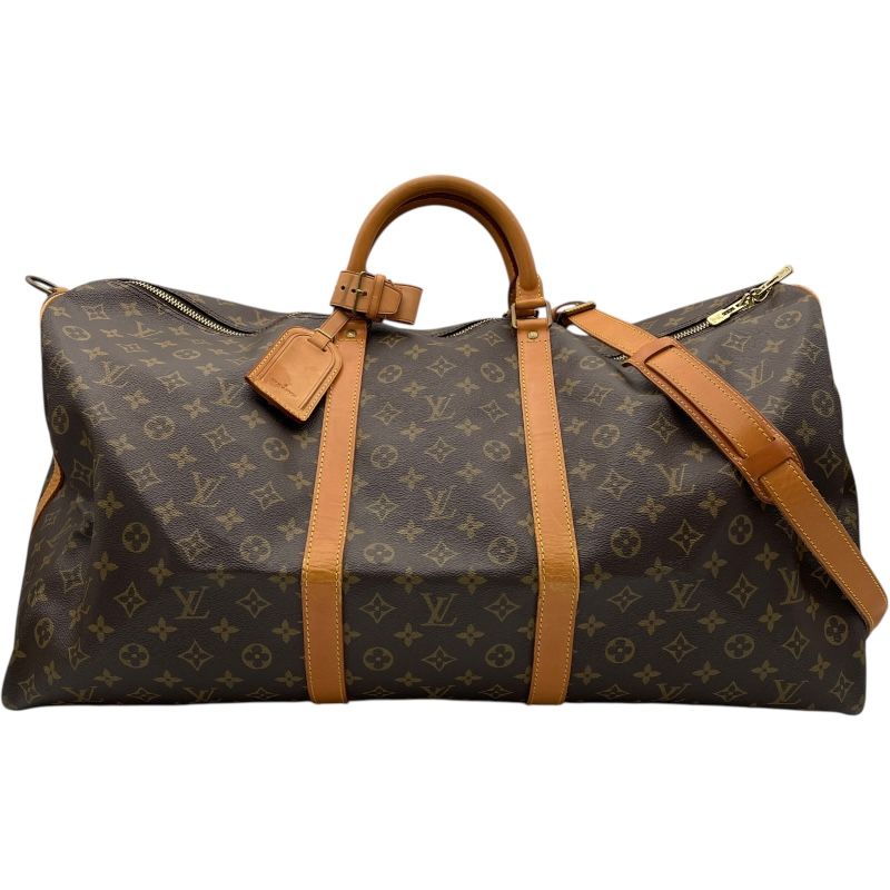 ルイ ヴィトン LOUIS VUITTON キーポル バンドリエール60 M 41412 ブラウン モノグラム ユニセックス ボストンバッグ