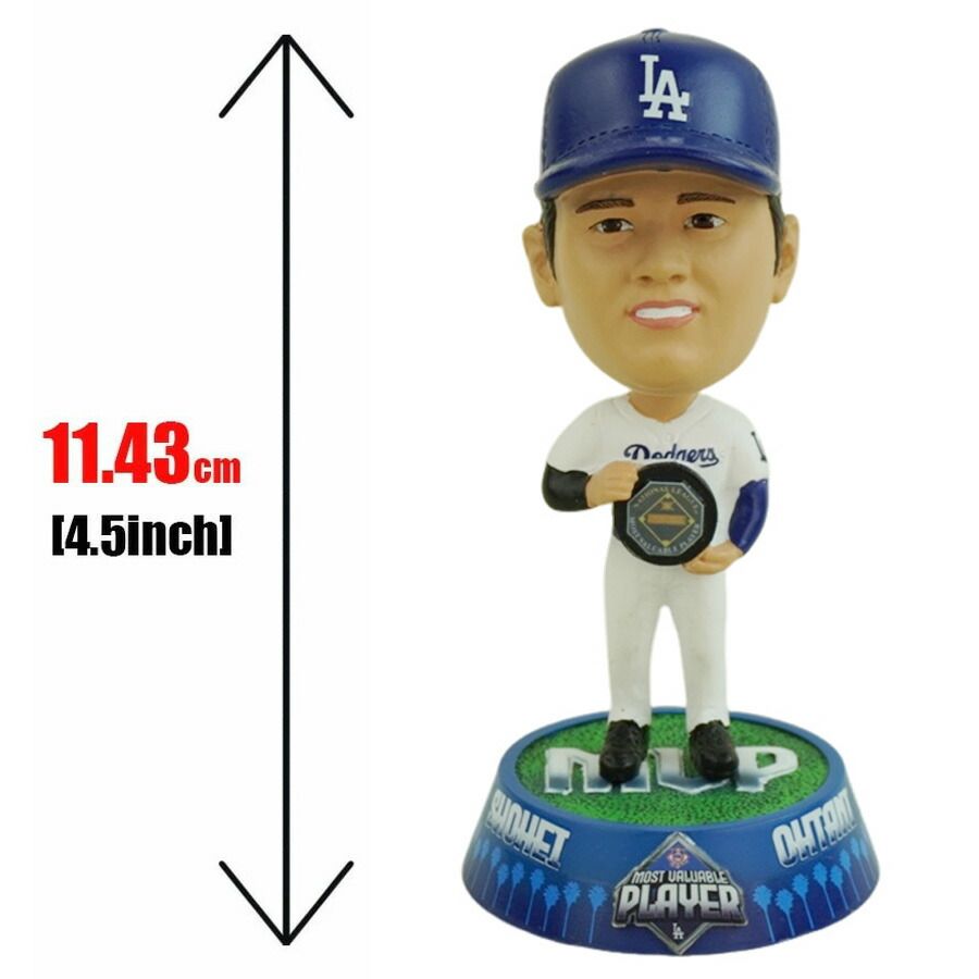 大谷翔平 ボブルヘッド 4.5インチFOCO NATIONAL LEAGUE MVP OHTANI