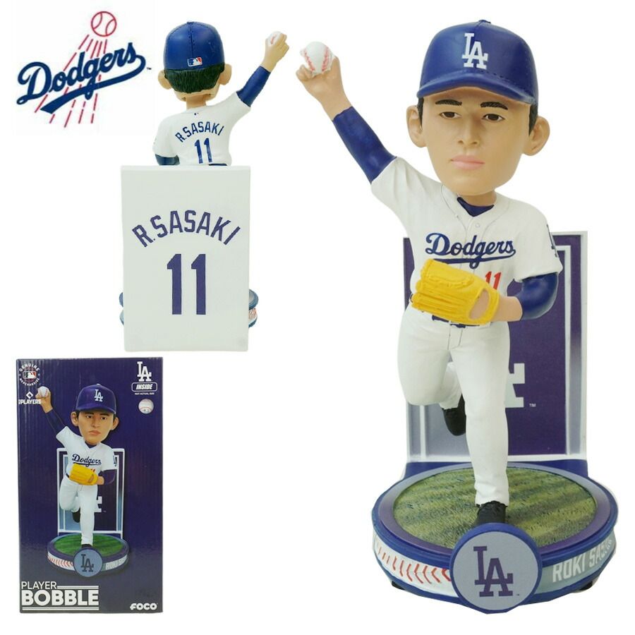 大谷翔平ボブルヘッドfacoフィギュア　ピッチングポーズ 2,025体限定】大谷翔平 ドジャースグッズ ボブルヘッド ピッチング