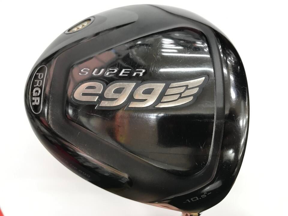 【中古】SUPER egg ドライバー　10.5 プロギア SUPER egg 10.5度 egg オリジナルカーボン ドライバー 中古
