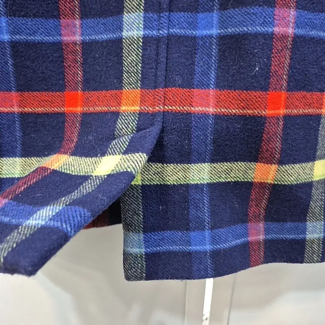  バーバリーキッズ チェック ウールコート 6 y その他 コート