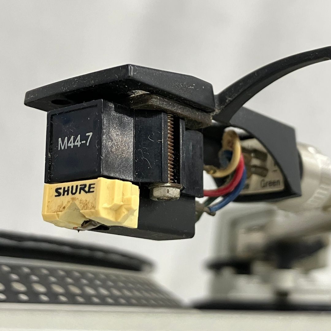 Technics SL-1200MK6 SHURE M44 7 カートリッジ付 テクニクス ターン