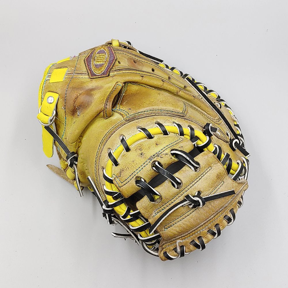 オーバーホール済み (高校野球対応)】 要 硬式用 キャッチャーミット