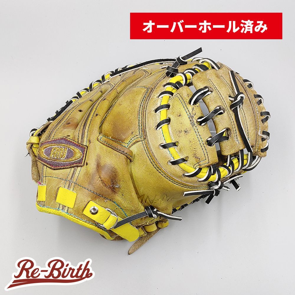 オーバーホール済み 高校野球対応 要 硬式用 キャッチャーミット 型付け済み KANAME グラブ WE 1279