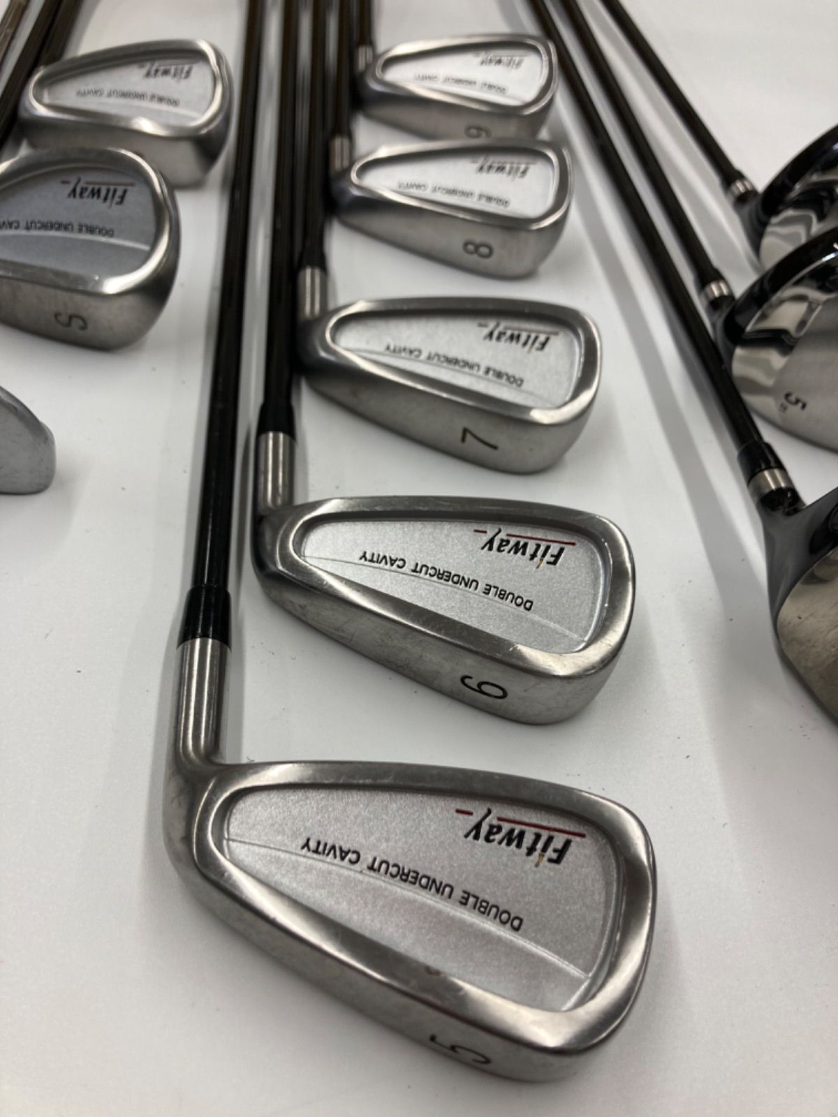 0 【ゴルフクラブセット】フィットウェイ fitway アイアン パター