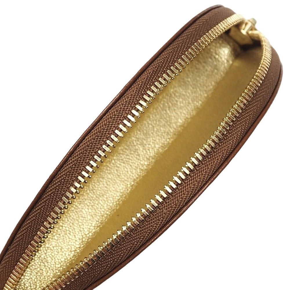 未使用品 WEWILL × SPEAKEASY レザーケース 小銭入れ ブラウン ウィーウィル スピークイージー メンズ 5F29/L06124/KEC13/ 未使用品 WEWILL × SPEAKEASY レザーコインケース 小銭入れ ブラウン