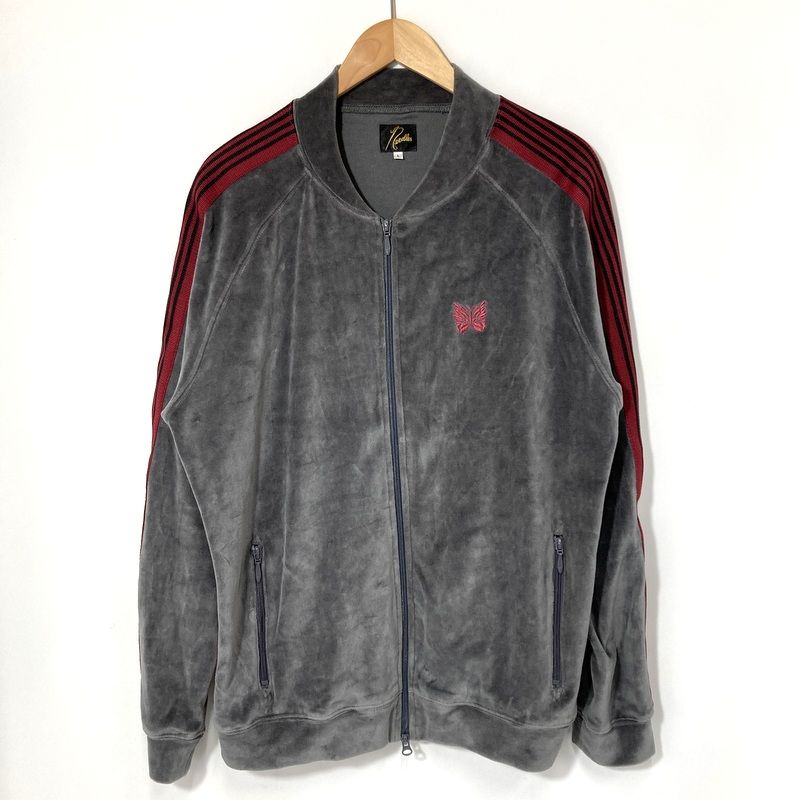 Needles ニードルス トラックジャケット ベロア 刺繍 古着 カジュアル