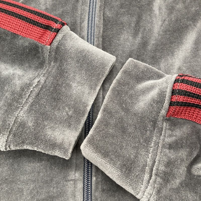 Needles ニードルス トラックジャケット ベロア 刺繍 古着 カジュアル