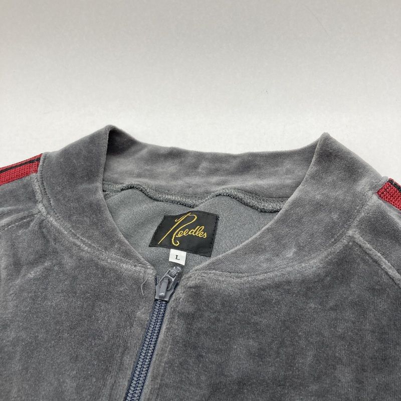 Needles ニードルス トラックジャケット ベロア 刺繍 古着 カジュアル