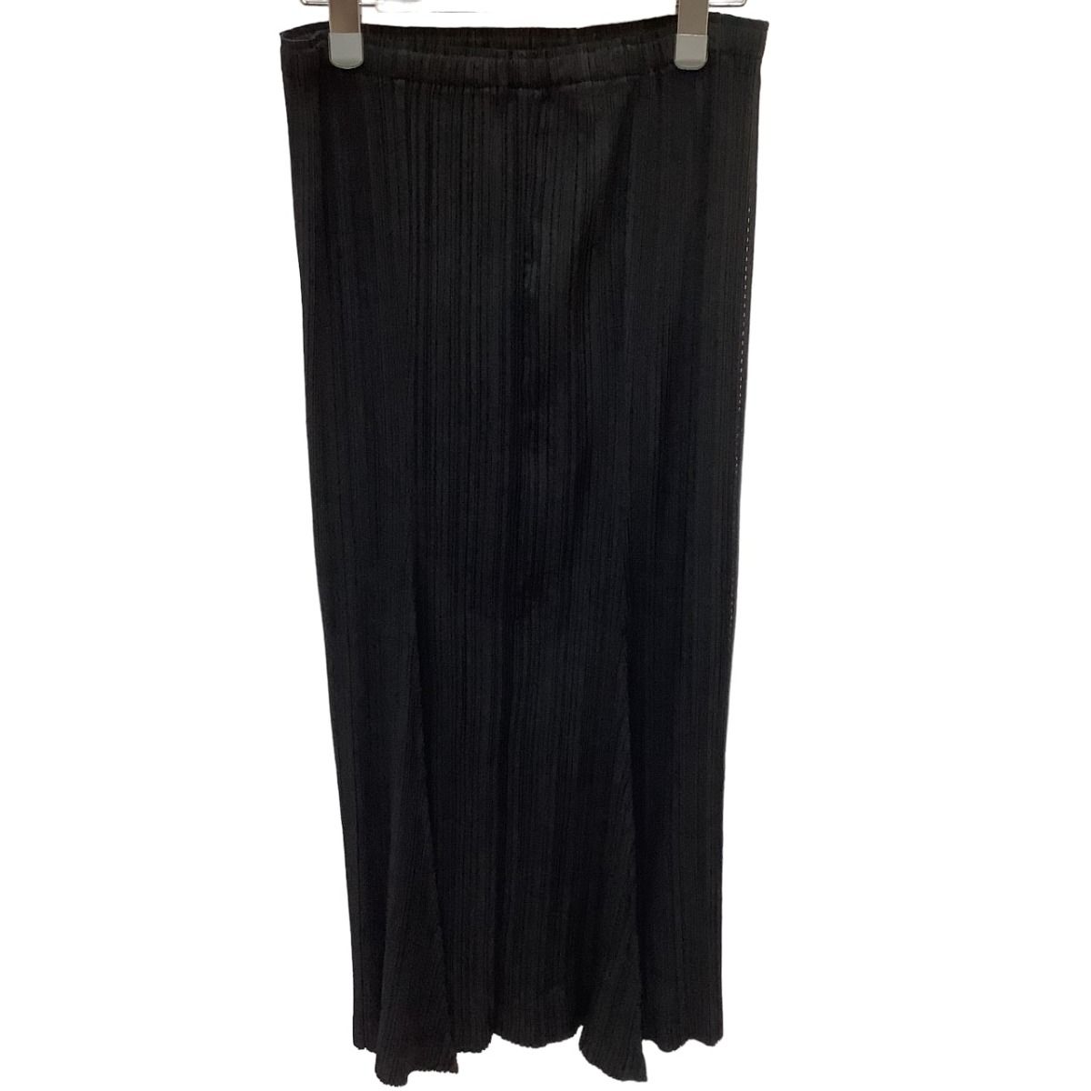 ISSEY MIYAKE イッセイミヤケ プリーツ パンツ サイド ステッチ SIZE 3 ブラック