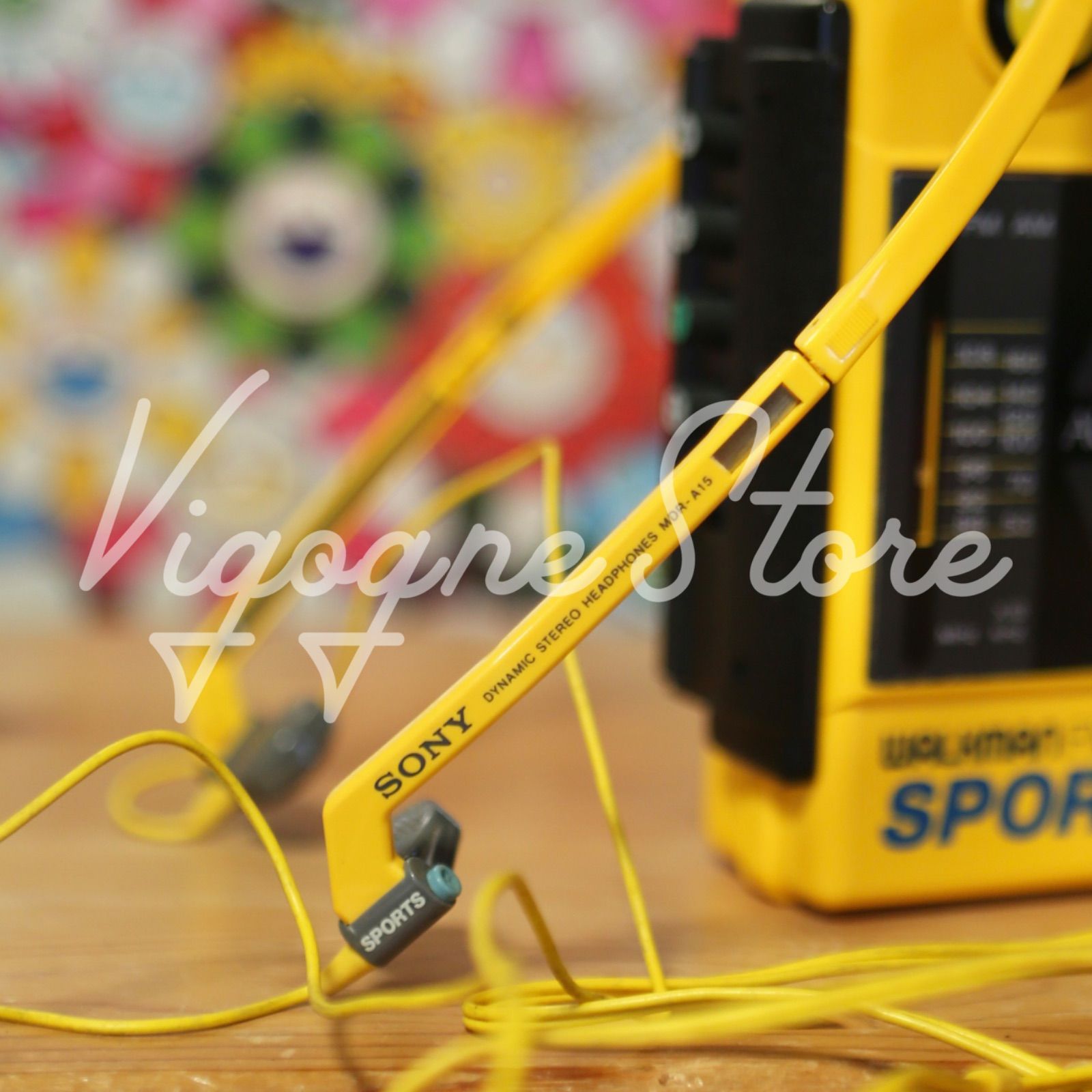 SONY SPORTS ヘッドホン MDR A 15 ウォークマン ソニー スポーツシリーズ 80年代ビンテージ Vigogne Store