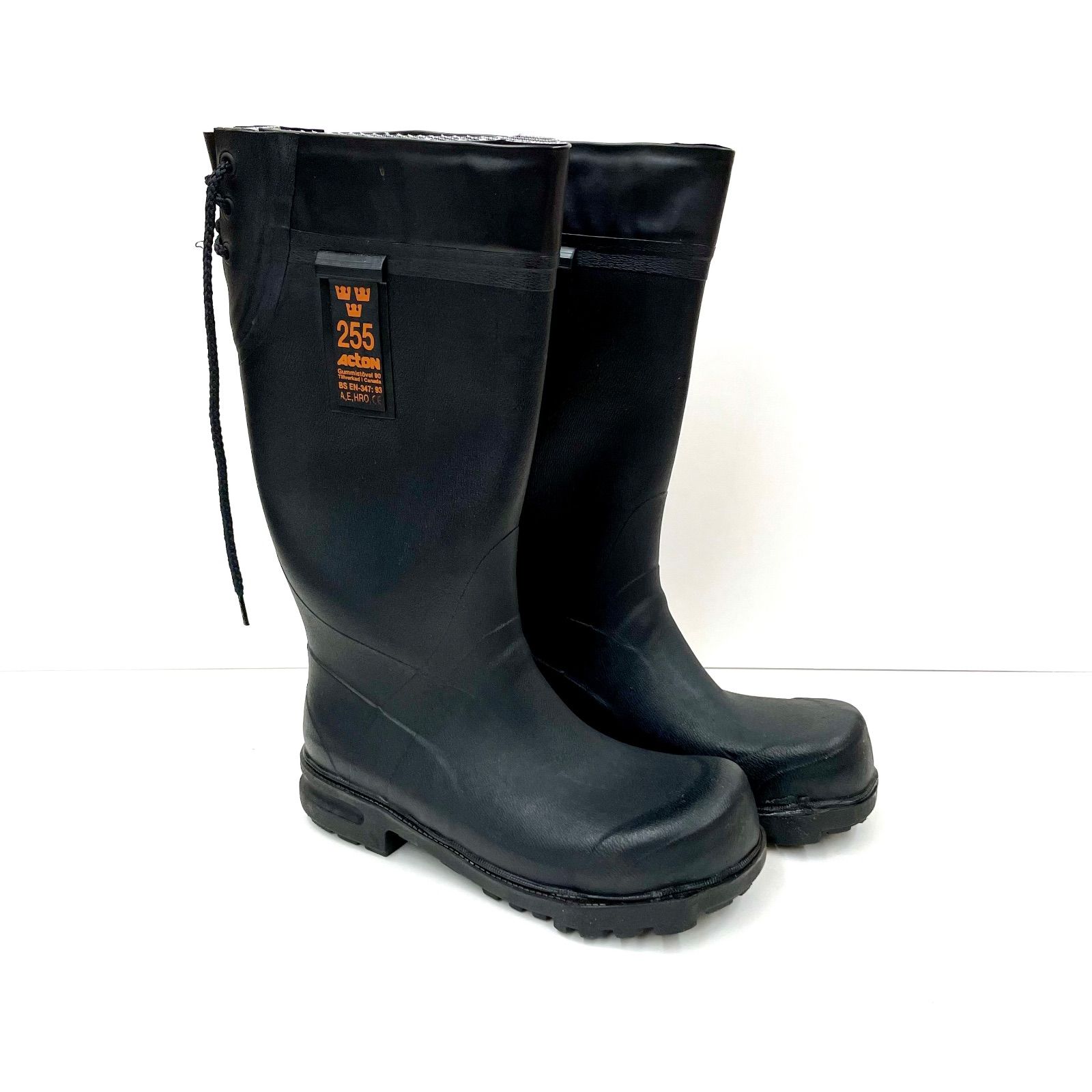 カナダ製 スウェーデン軍 M-90 ラバーブーツ 25.5 cm インナー付き MILITARY ミリタリー 軍モノ レインブーツ ARMY アーミー 長靴 MADE IN CANADA