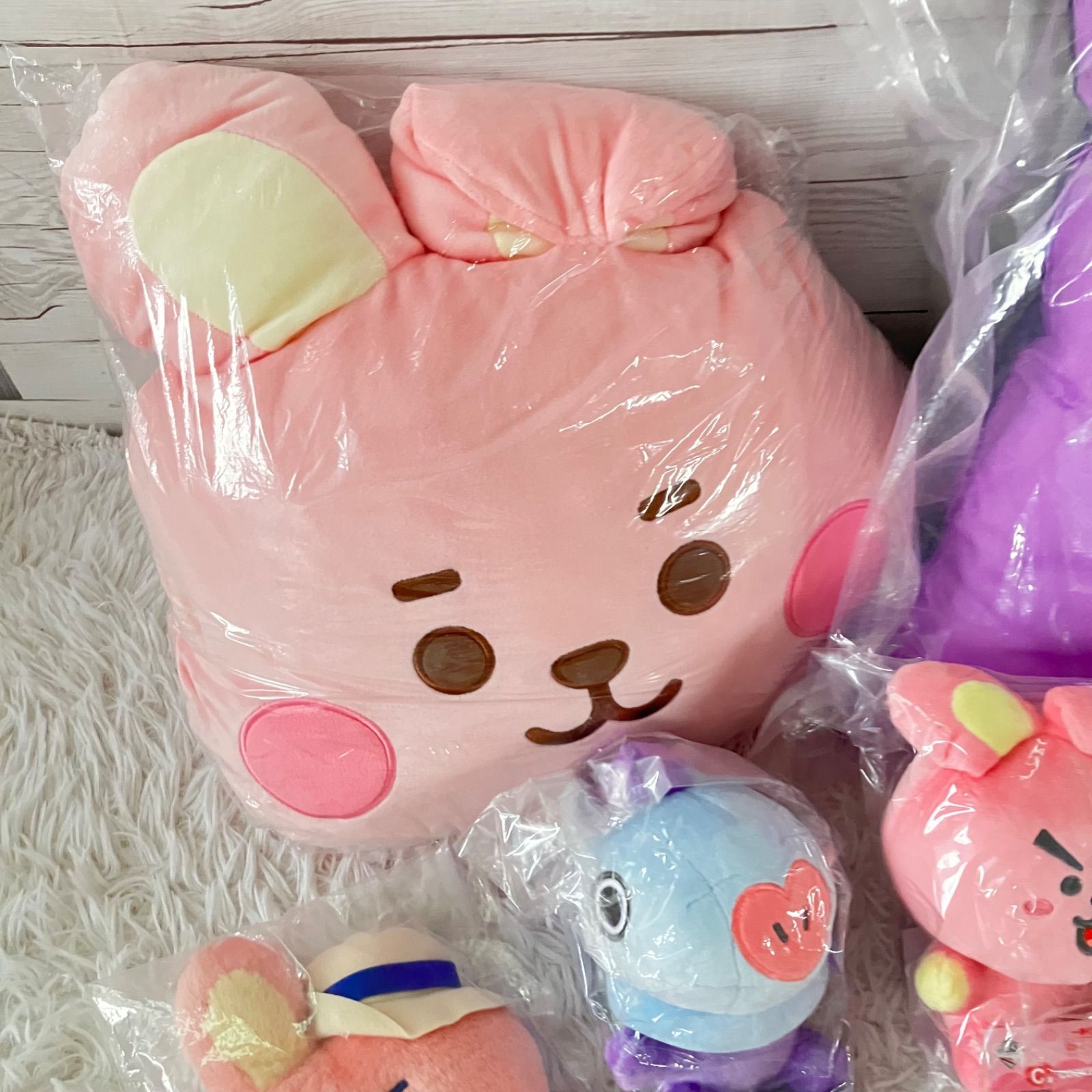 全品未開封 BTS BT21 ぬいぐるみ 大量まとめ売り 一番くじ タイニー