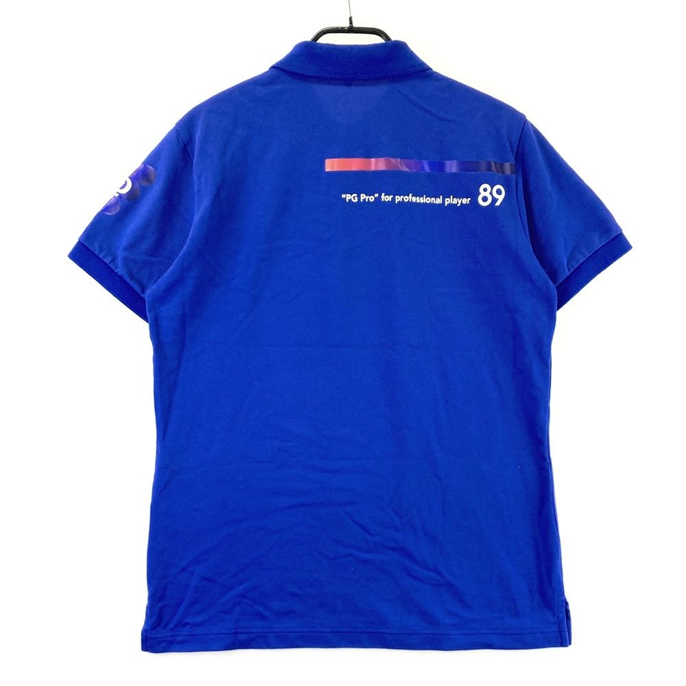 パーリーゲイツ PEARLY GATES ポロシャツ サイズ4 青 定価24千円 パーリーゲイツ PEARLY GATES ポロシャツ サイズ4 青 定価24千円