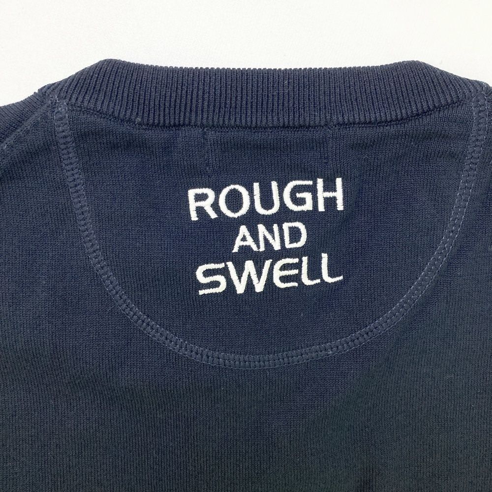 新品正規品【ROUGH&SWELL/L】6BALLCREW ニットセーター サイズ：S ROUGH&SWELL ラフアンドスウェル ニットセーター コットン