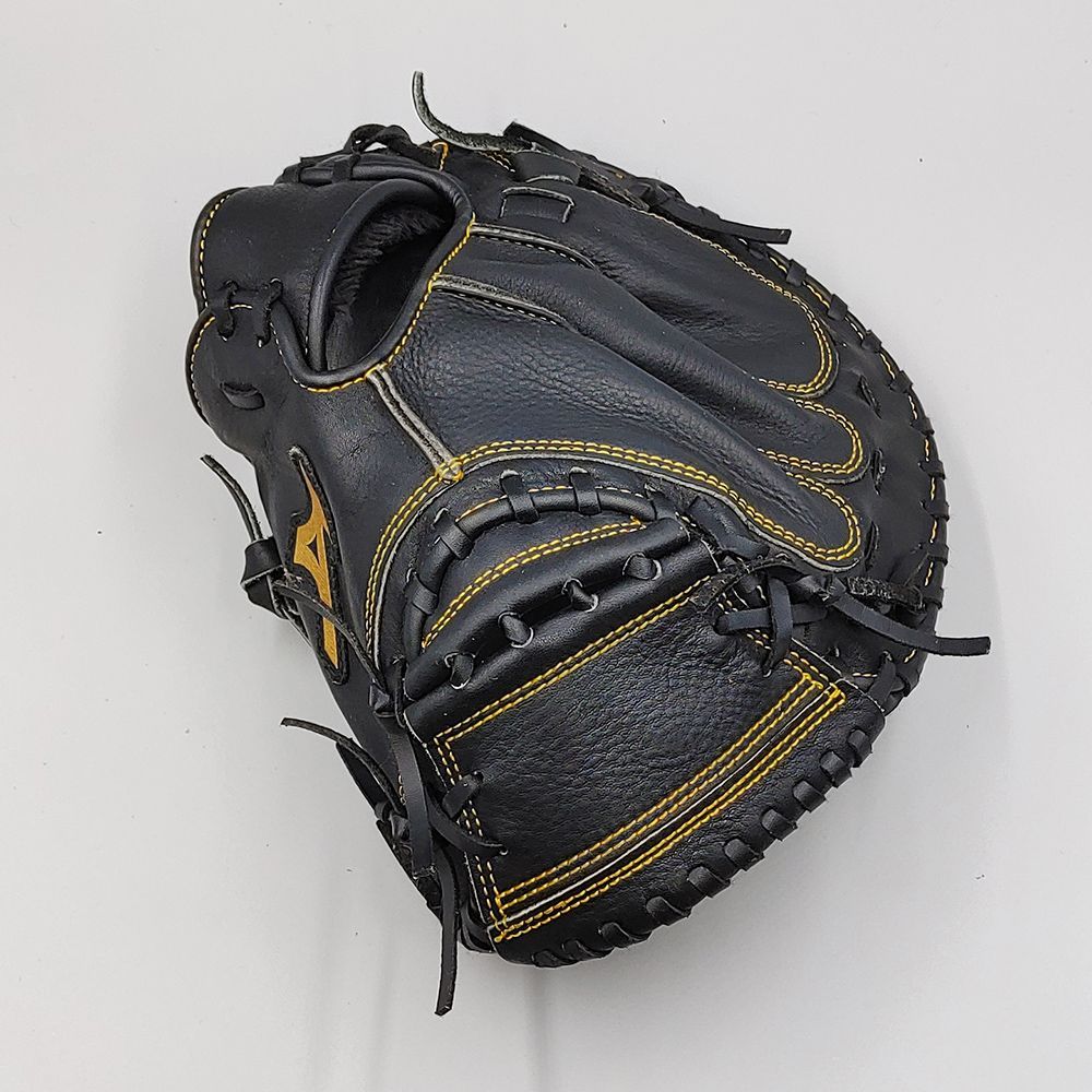 クリーニング済み 】 ミズノ 少年軟式用 キャッチャーミット 型付け