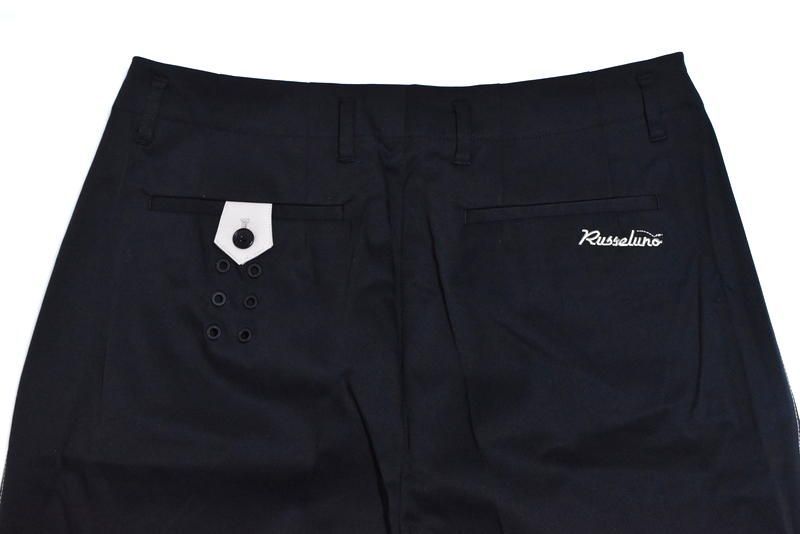 新品 ラッセルノ ゴルフ ピストル パンツ ブラック M/L 新品 ラッセルノ ゴルフ ピストル パンツ ブラック M/L ゴルフ