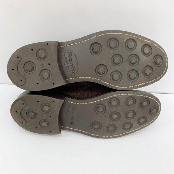  Church s チャーチ ブーツ チャッカブーツ RYDER ライダー カストロ スエード 7918 90 メンズ サイズ55 F ブラウン 靴 DF 17489 チャッカブーツ ブーツ 革靴