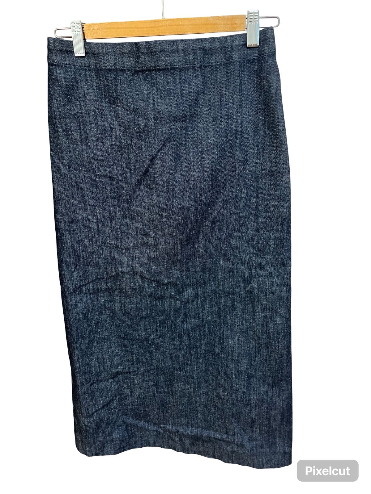 ZM1680 【美品】MaxMara マックスマーラ デニムスカート ロング タイト